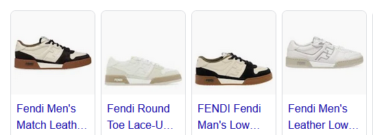 Fendi Match sneakers 